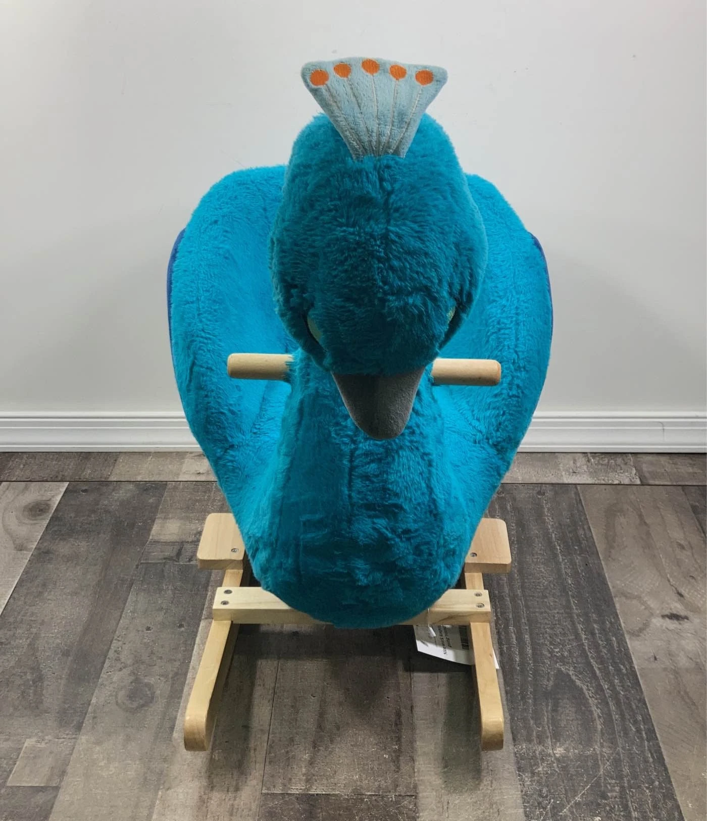 Soft Landing Joyride Peacock Rocking Toy 6 Soft Landing Joyride Peacock Rocking Toy - Image 4