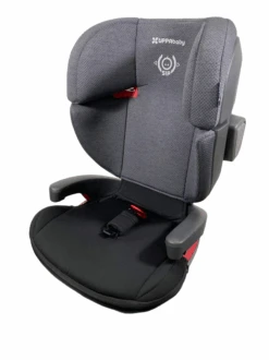 UPPAbaby ALTA High Back Booster Seat, Black Melange, 2023