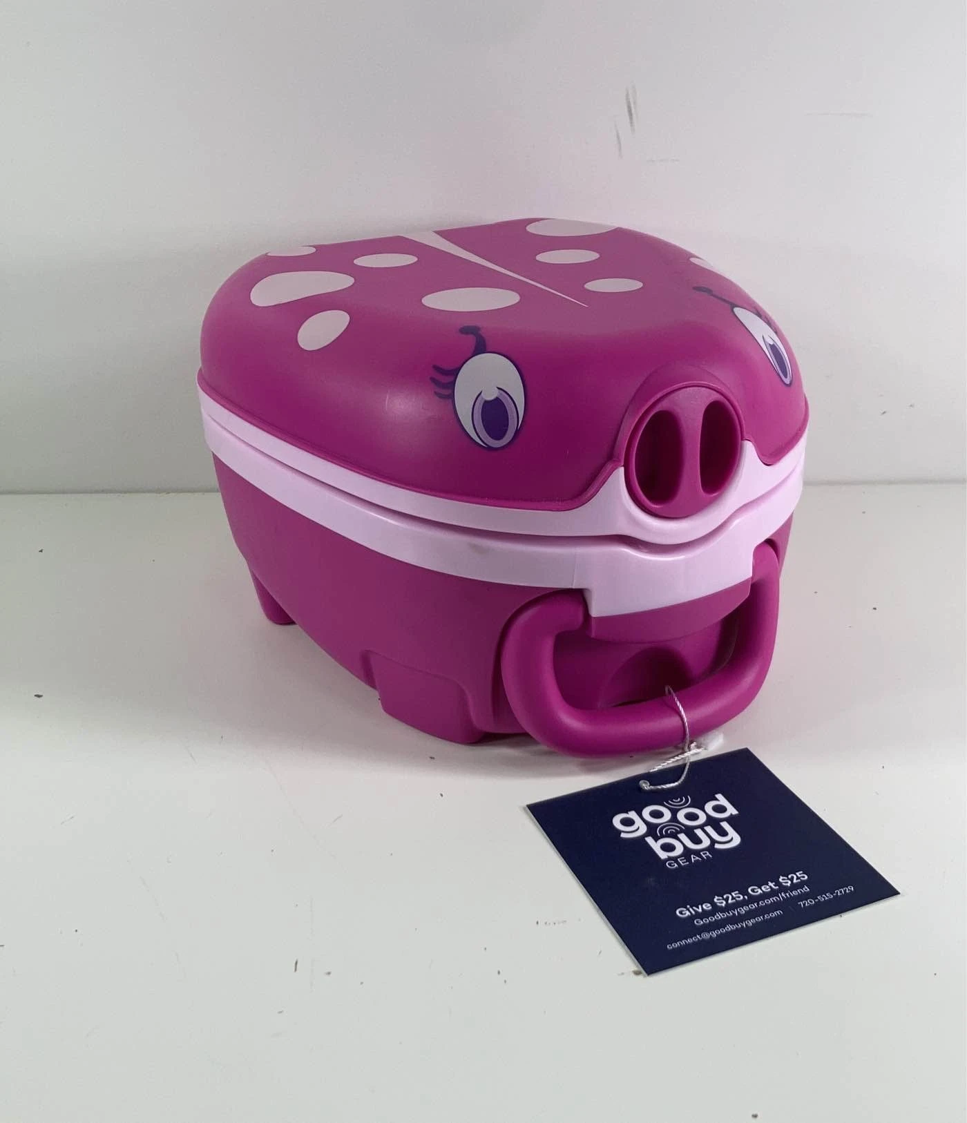 My Carry Potty Travel Potty, Pink Ladybug 3 My Carry Potty Travel Potty, Pink Ladybug
