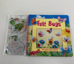 The Book Company Felt Bugs Book