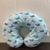 Boppy Luxe Nursing Pillow, Whale Watch Blue