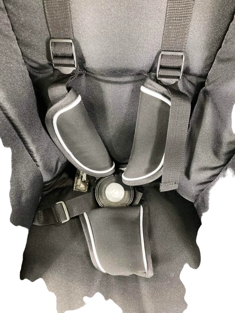 Mockingbird Single To Double 2.0 Stroller, 2023, Silver With Penny Leather, Watercolor Drops, Sage 8 Mockingbird Single To Double 2.0 Stroller, 2023, Silver With Penny Leather, Watercolor Drops, Sage - Image 6