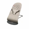 BabyBjorn Bouncer Bliss, Dark Gray Frame, Sand Gray Cotton Classic Quilt, Woven -Kindly Baby Shop b11000f1 e1f6 49ec 94a7 acfea5414ecf