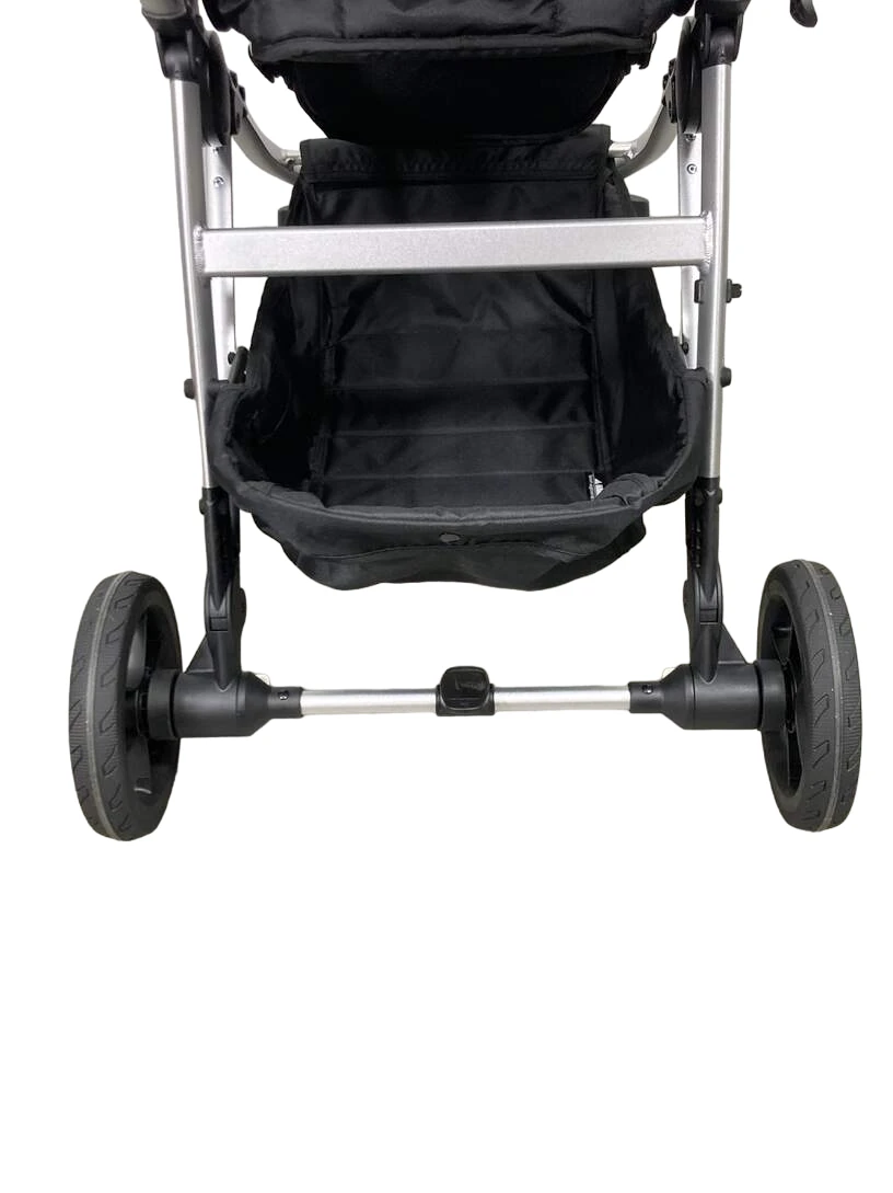 Mockingbird Single To Double 2.0 Stroller, Silver With Black Leather, 2023 10 Mockingbird Single To Double 2.0 Stroller, Silver With Black Leather, 2023 - Image 8