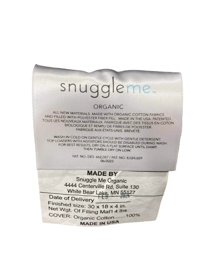 Snuggle Me Organic Sensory Infant Lounger, Sparrow 5 Snuggle Me Organic Sensory Infant Lounger, Sparrow - Image 3