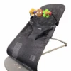 BabyBjorn Bouncer Balance With Toy Bar, Navy Blue Mesh , Dark Gray -Kindly Baby Shop bcd53c7f 6667 480a 8874 1386c5d52ddf