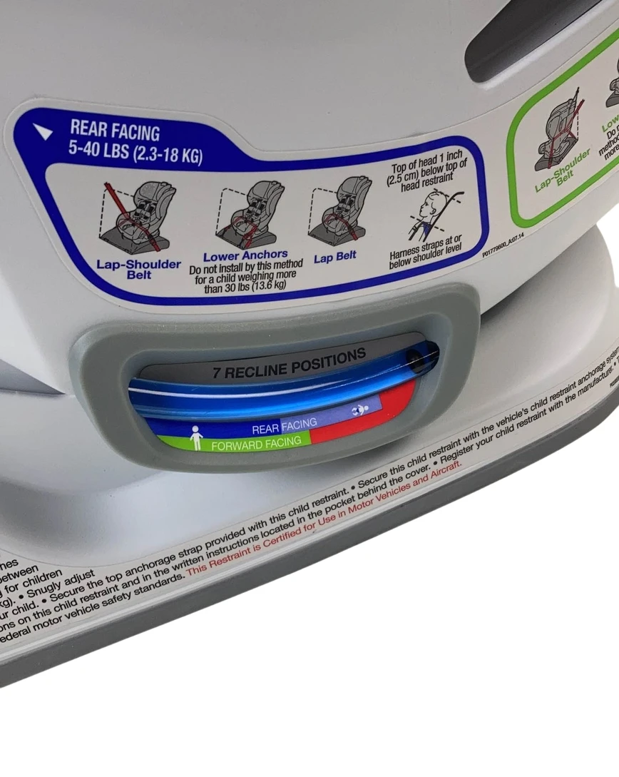 Britax Advocate ClickTight Convertible Car Seat, 2022, Gray Ombre 8 Britax Advocate ClickTight Convertible Car Seat, 2022, Gray Ombre - Image 6