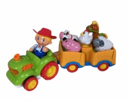 Hap P Kid Musical Farm Tractor