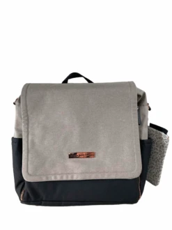 Petunia Pickle Bottom Boxy Backpack Diaper Bag, Sand Black