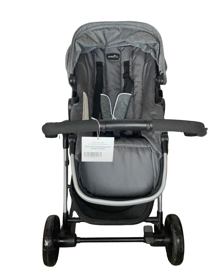 Evenflo Pivot Xpand Modular Stroller, 2020, Grey 8 Evenflo Pivot Xpand Modular Stroller, 2020, Grey - Image 6