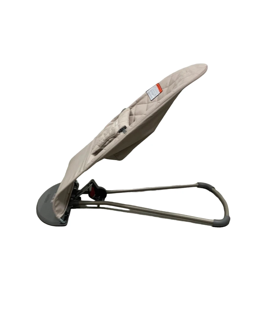 BabyBjorn Bouncer Bliss, Dark Gray Frame, Sand Gray Cotton Classic Quilt, Woven 3 BabyBjorn Bouncer Bliss, Dark Gray Frame, Sand Gray Cotton Classic Quilt, Woven - Image 2