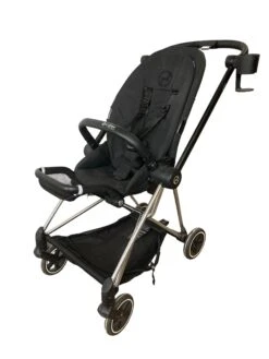 Cybex MIOS Stroller, 2018, Matte Black, Deep Black, (Canopy Not Included)