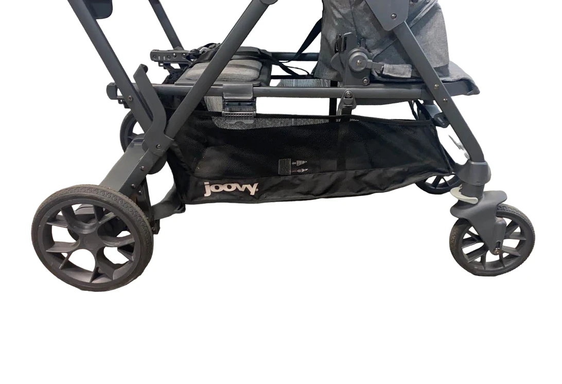 Joovy Caboose S Too Sit And Stand Double Stroller, 2018, Black Melange 10 Joovy Caboose S Too Sit And Stand Double Stroller, 2018, Black Melange - Image 8