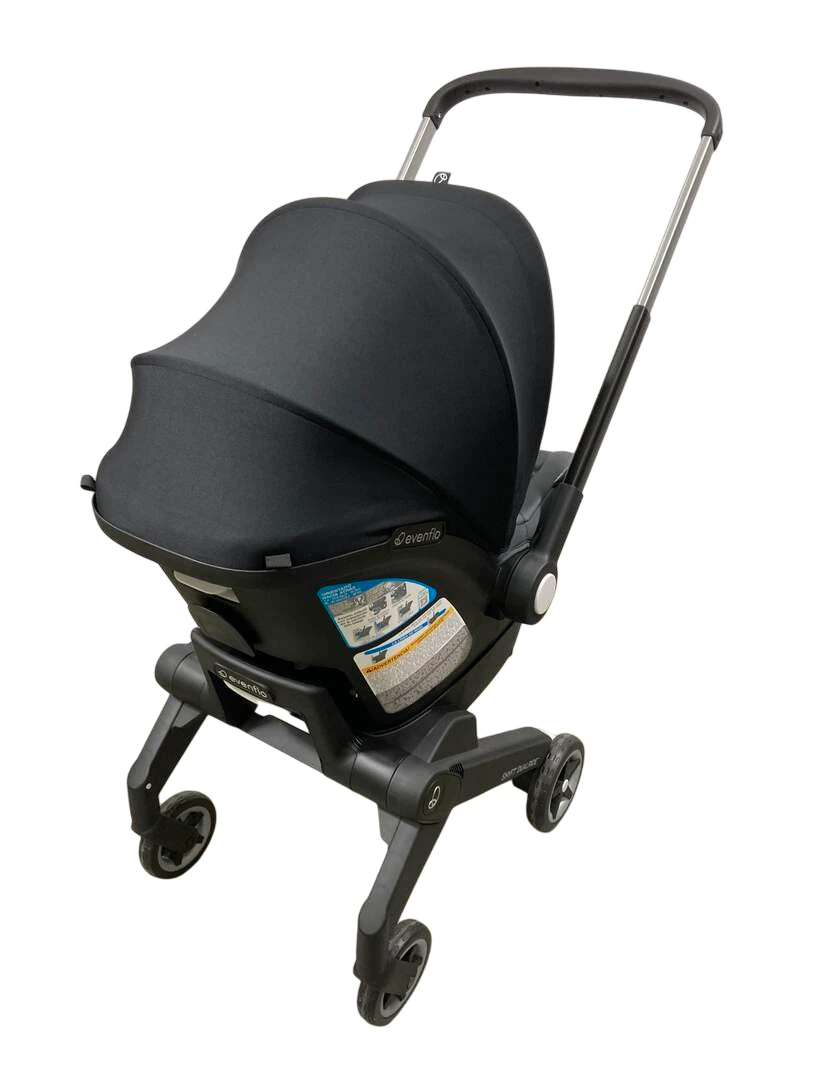 Evenflo Shyft Dual Ride Infant Car Seat Stroller Combo, Sylva, 2023 3 Evenflo Shyft Dual Ride Infant Car Seat Stroller Combo, Sylva, 2023