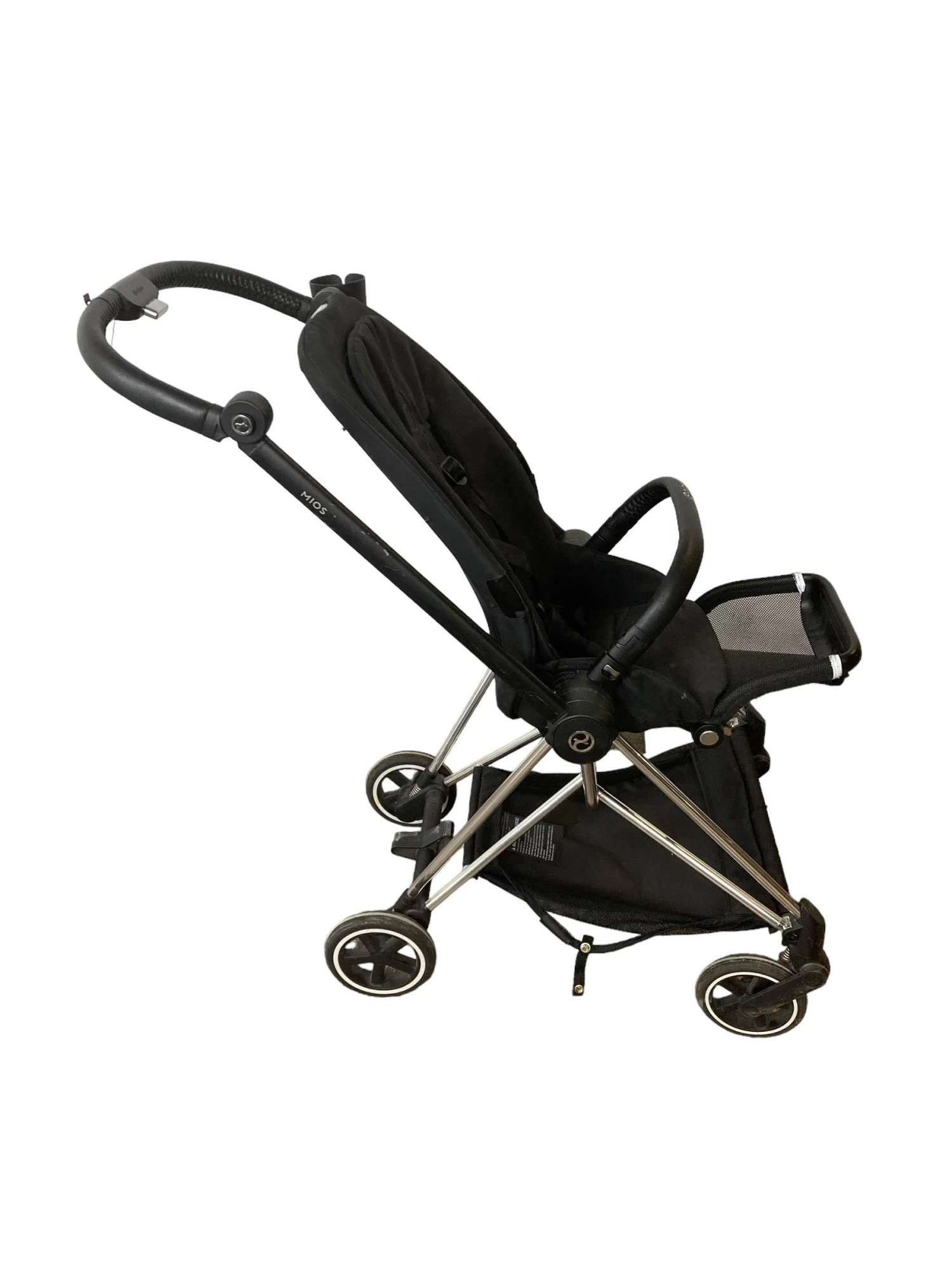 Cybex MIOS Stroller, 2018, Matte Black, Deep Black, (Canopy Not Included) 5 Cybex MIOS Stroller, 2018, Matte Black, Deep Black, (Canopy Not Included) - Image 3