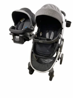 Graco Modes Pramette DLX 3-in-1 Stroller Travel System, 2023, Ellington