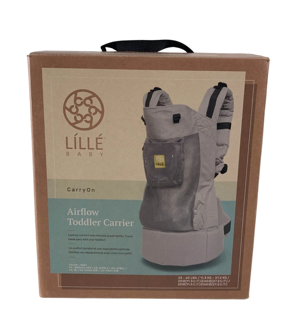 Lillebaby CarryOn Airflow Carrier Toddler Size, Mist 3 Lillebaby CarryOn Airflow Carrier Toddler Size, Mist
