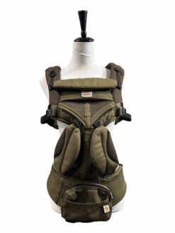 Ergobaby Omni 360 Cool Air Mesh Baby Carrier, Khaki Green
