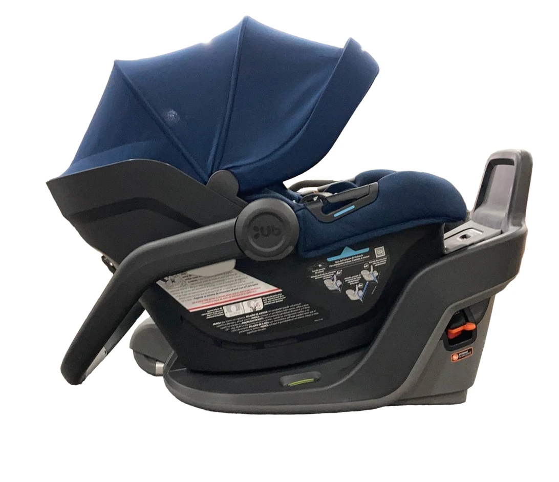 UPPAbaby MESA MAX Infant Car Seat And Base, 2023, DualTech Noa Navy 4 UPPAbaby MESA MAX Infant Car Seat And Base, 2023, DualTech Noa Navy - Image 2