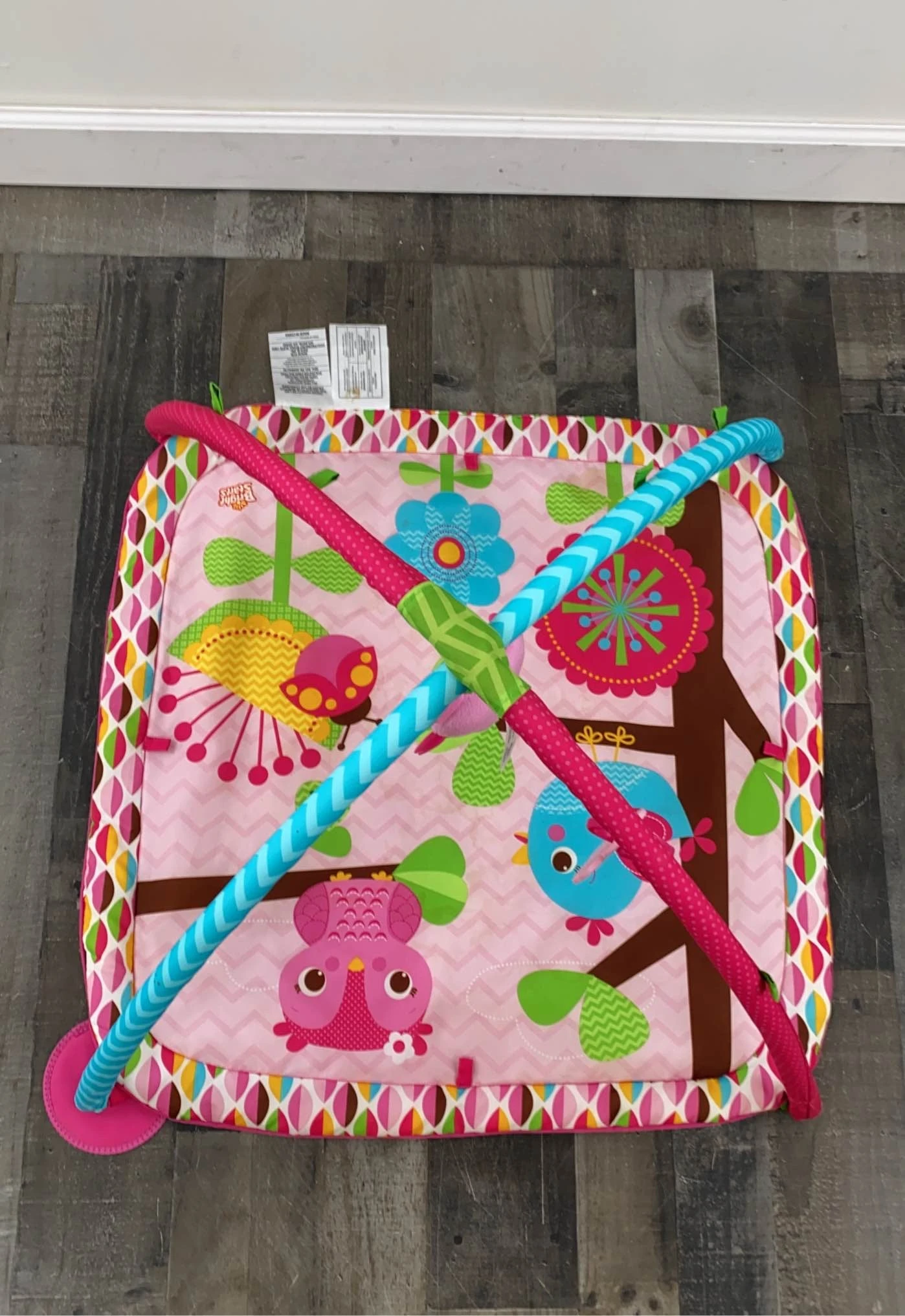 Bright Starts Activity Gym, Pink Owl 4 Bright Starts Activity Gym, Pink Owl - Image 2