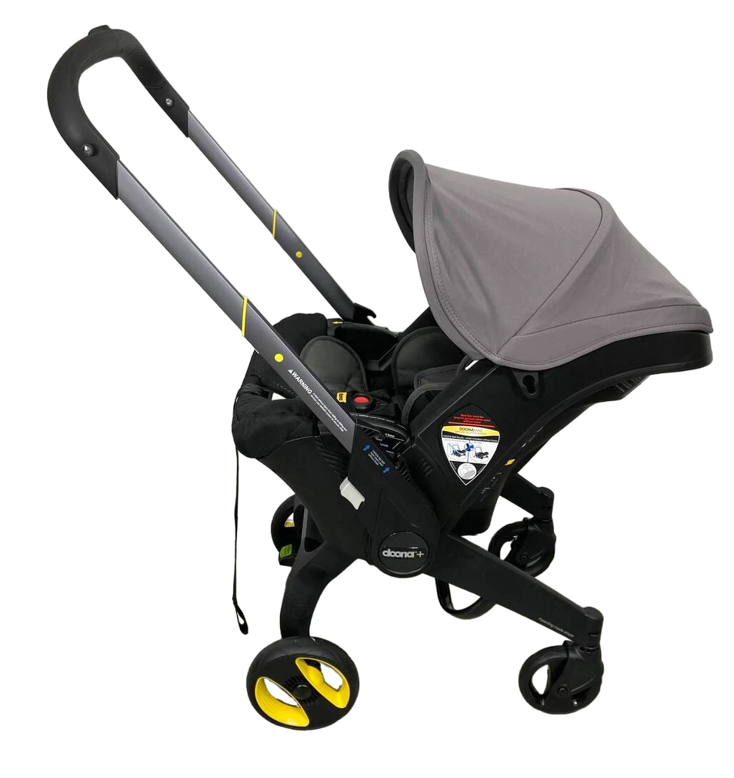 Doona Infant Car Seat & Stroller Combo, 2023, Grey Hound 5 Doona Infant Car Seat & Stroller Combo, 2023, Grey Hound - Image 3