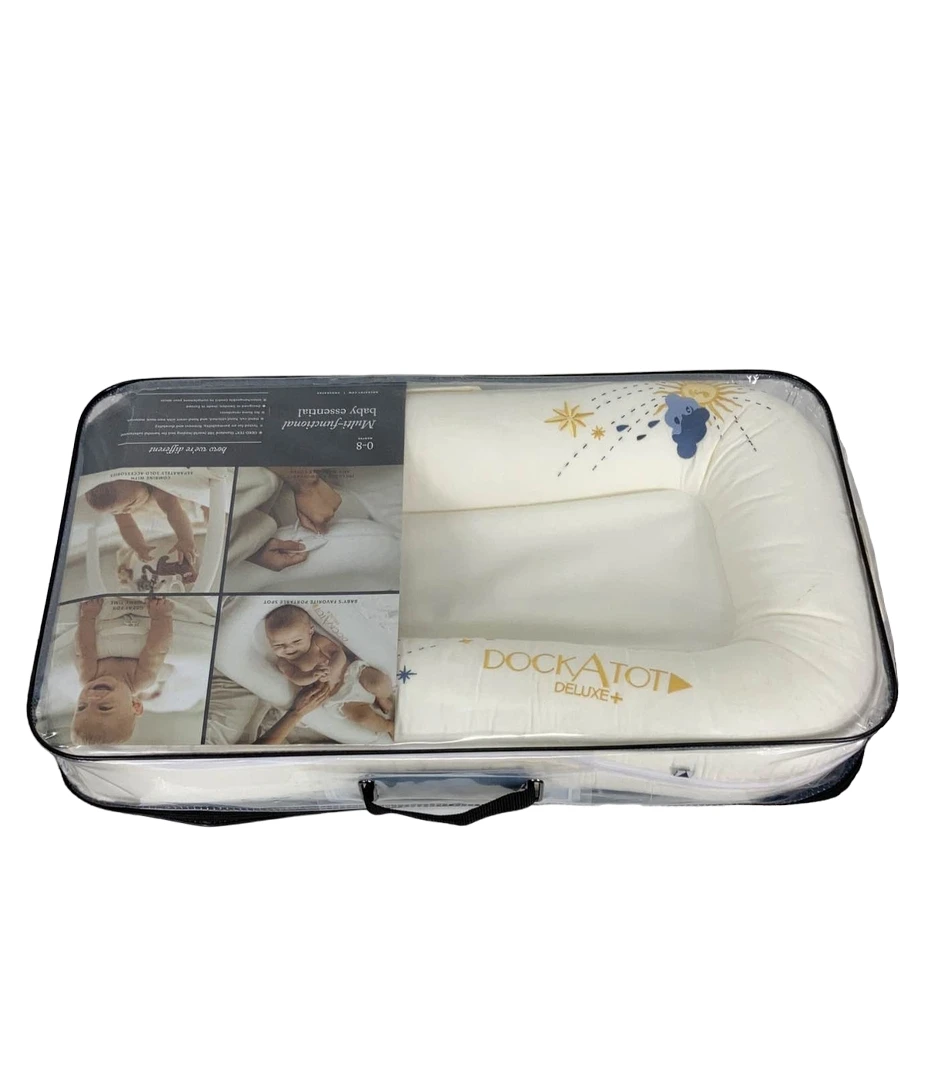 DockATot Deluxe+ Dock, Embroidered Skis 6 DockATot Deluxe+ Dock, Embroidered Skis - Image 4