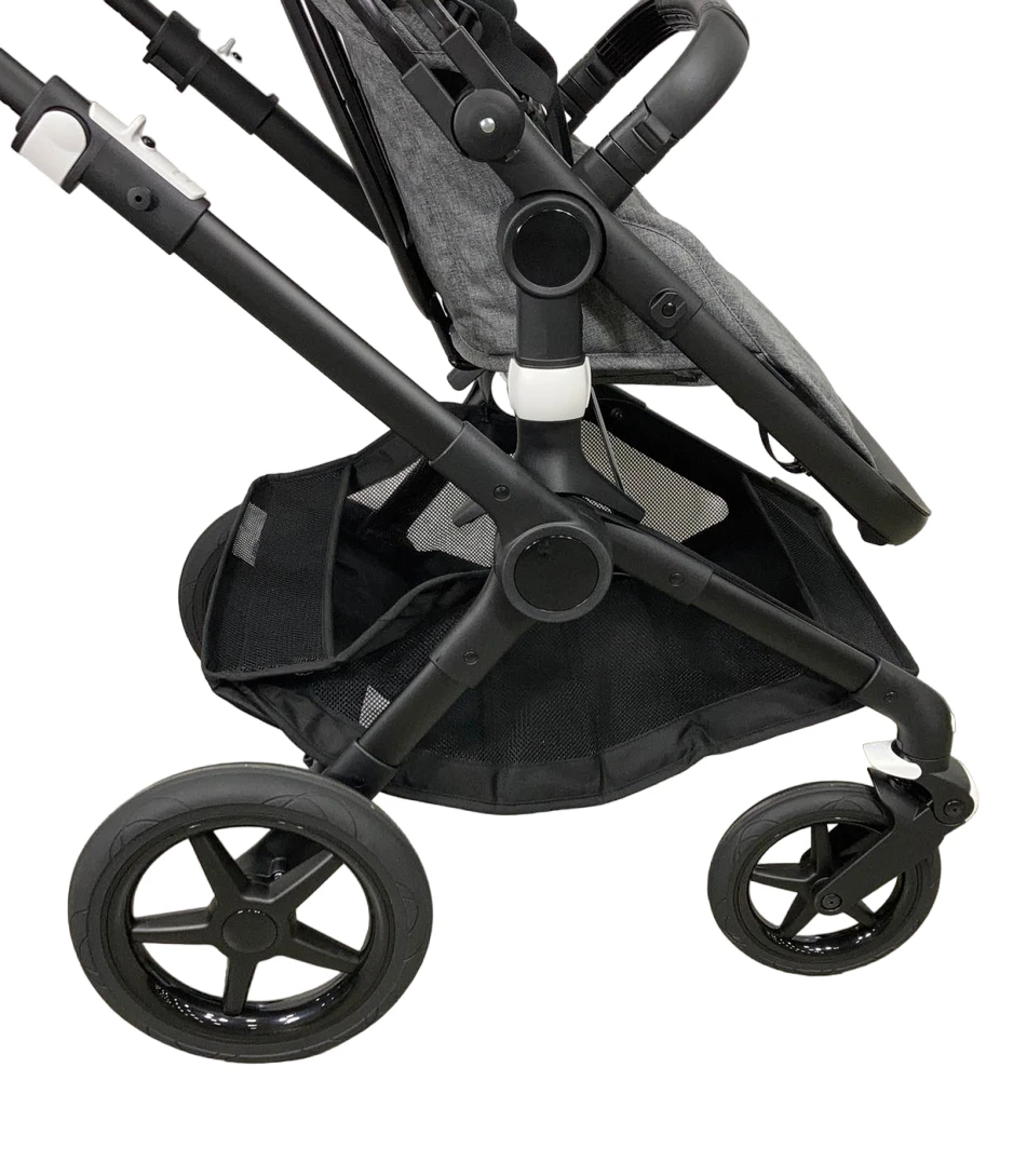 Bugaboo Fox 3 Stroller, 2021, Black, Grey Melange 11 Bugaboo Fox 3 Stroller, 2021, Black, Grey Melange - Image 9