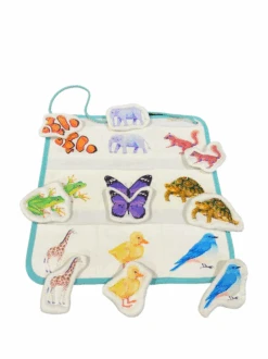 Lovevery Quilted Critter Pockets