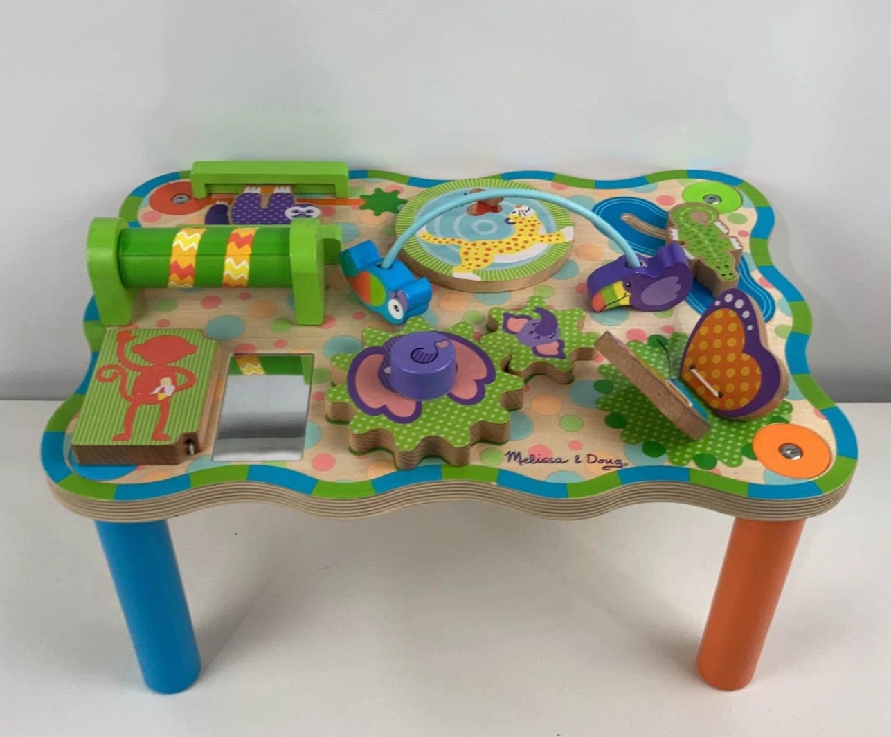 Melissa & Doug Jungle Wooden Activity Table 5 Melissa & Doug Jungle Wooden Activity Table - Image 3
