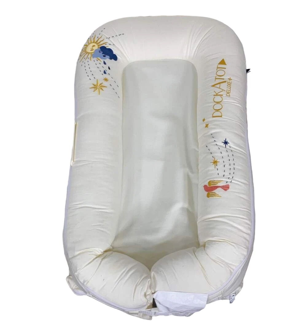 DockATot Deluxe+ Dock, Embroidered Skis 3 DockATot Deluxe+ Dock, Embroidered Skis