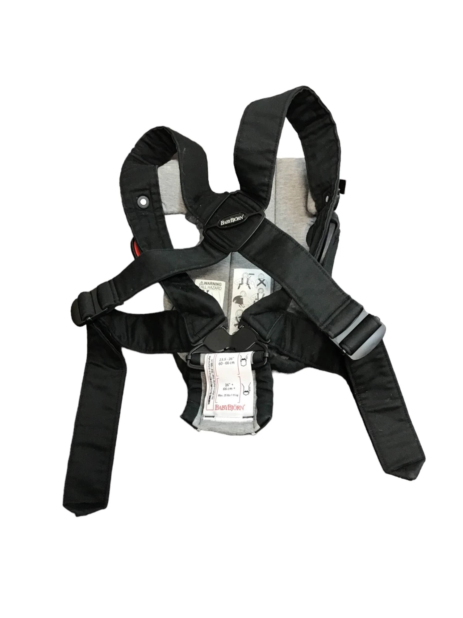 BabyBjorn Original Baby Carrier, Cotton, Black Granite 4 BabyBjorn Original Baby Carrier, Cotton, Black Granite - Image 2