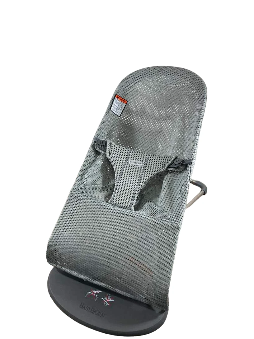 BabyBjorn Bouncer Bliss, Grey Mesh 3 BabyBjorn Bouncer Bliss, Grey Mesh
