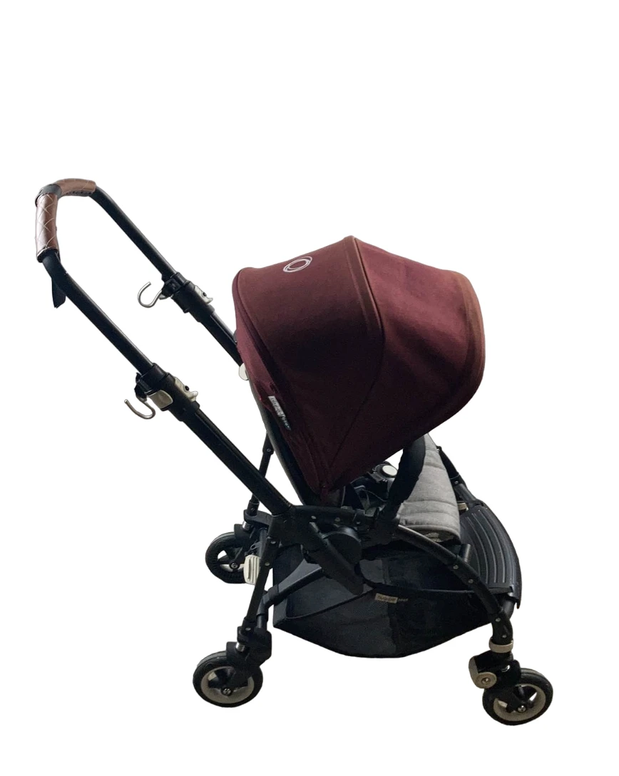 Bugaboo Bee5 Stroller, 2016, Ruby Red, Black 4 Bugaboo Bee5 Stroller, 2016, Ruby Red, Black - Image 2