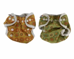 Bummis Duo- Brite A12 Diaper Wrap, Size 1