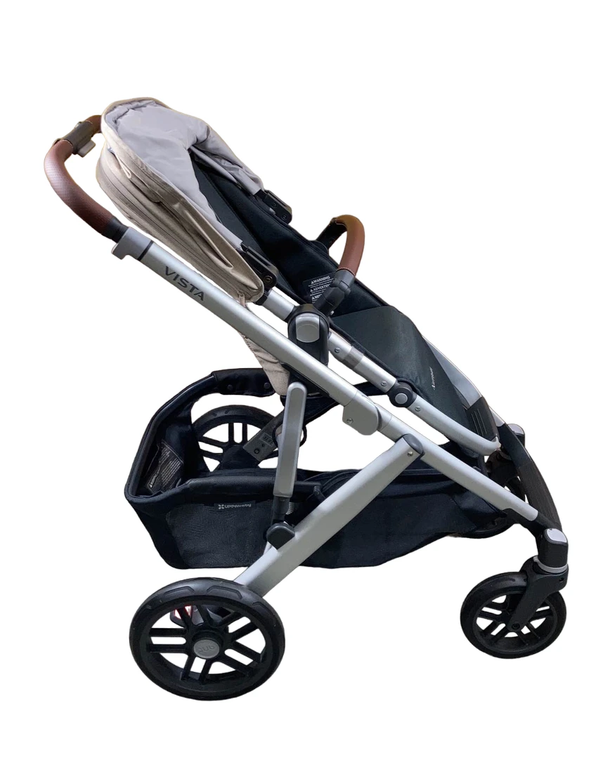 UPPAbaby VISTA V2 Stroller, 2022, Declan (Oat Melange) 5 UPPAbaby VISTA V2 Stroller, 2022, Declan (Oat Melange) - Image 3