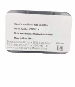 Maxi-Cosi Mico Luxe Infant Car Seat, Stone Glow, 2023 19 Maxi-Cosi Mico Luxe Infant Car Seat, Stone Glow, 2023 -Kindly Baby Shop ee744cb0 609b 4bfe 8201 4be153fca681