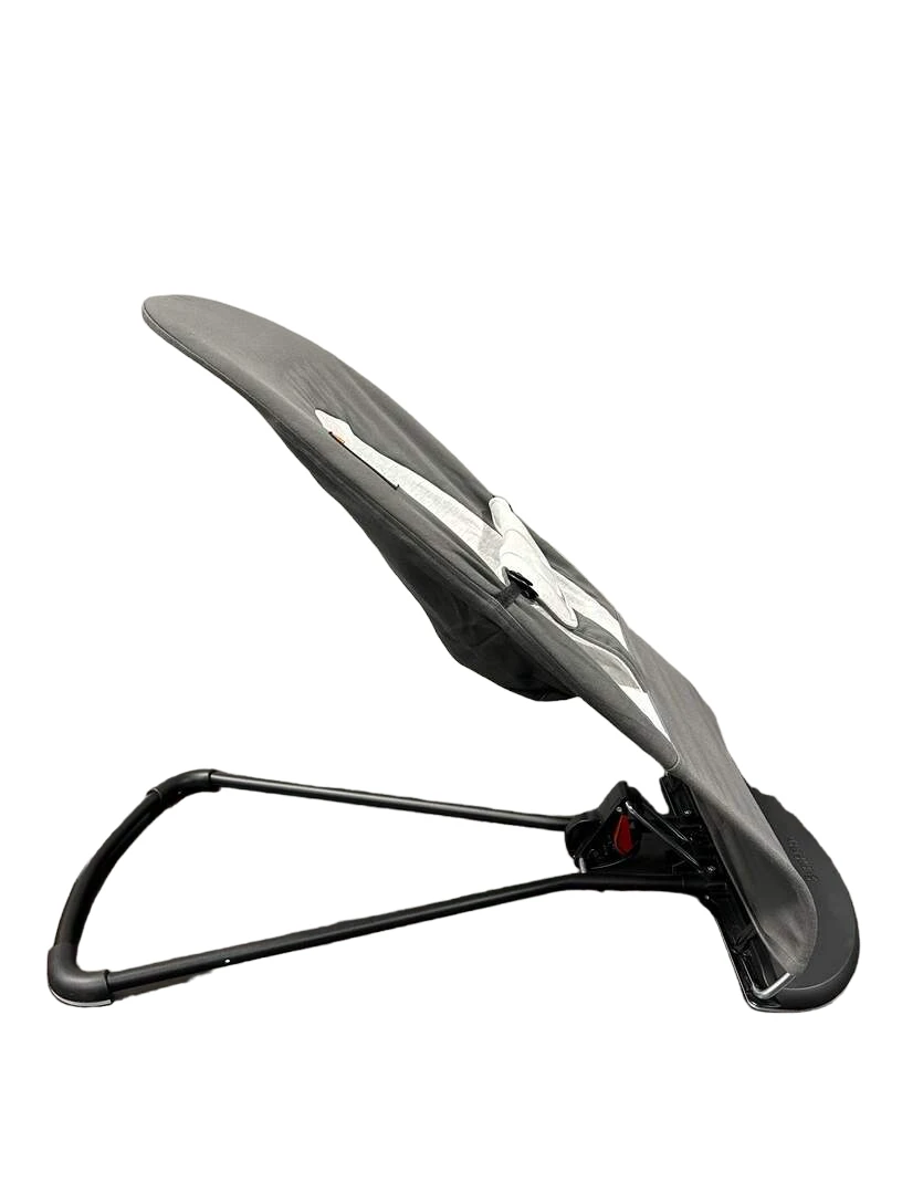 BabyBjorn Bouncer Balance With Toy Bar, Dark Grey/Grey, Black Frame 10 BabyBjorn Bouncer Balance With Toy Bar, Dark Grey/Grey, Black Frame - Image 8