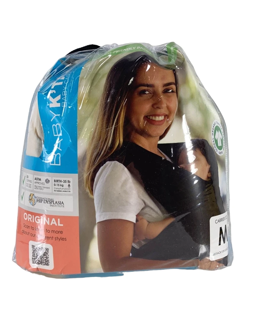 Baby K'tan Baby Carrier, Medium, Natural 4 Baby K'tan Baby Carrier, Medium, Natural - Image 2