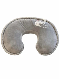 Boppy Nursing And Infant Support Luxe Pillow, Sherpa Whale