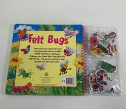 The Book Company Felt Bugs Book -Kindly Baby Shop f6b883b40aa6b3bf591a94f7d86c1070