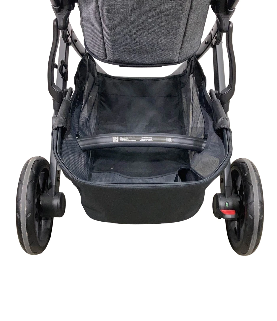 UPPAbaby VISTA V2 Stroller, 2022, Greyson (Charcoal Melange), (Canopy Not Included) 10 UPPAbaby VISTA V2 Stroller, 2022, Greyson (Charcoal Melange), (Canopy Not Included) - Image 8