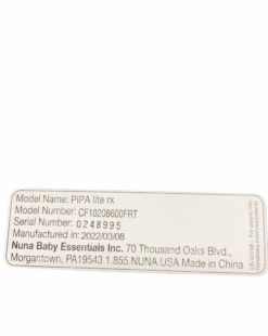 Nuna Pipa Lite RX And Pipa Relx Base, 2022, Frost -Kindly Baby Shop fc0bc15e 899a 4f13 95ff 5d8b76d41115