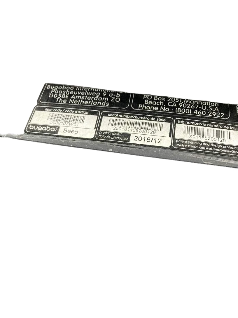 Bugaboo Bee5 Stroller, 2016, Ruby Red, Black 10 Bugaboo Bee5 Stroller, 2016, Ruby Red, Black - Image 8