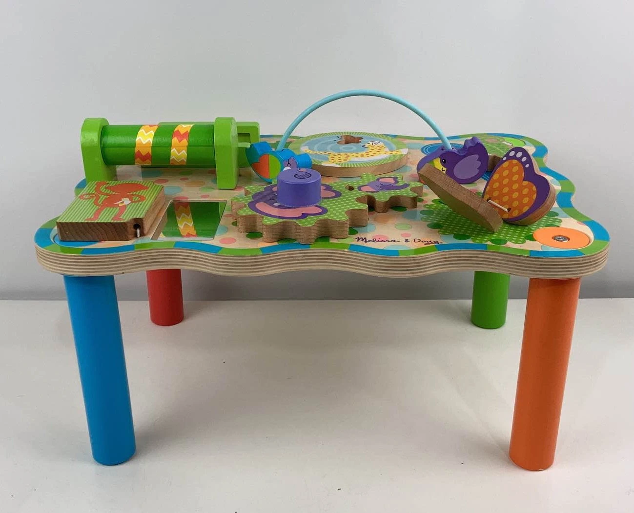 Melissa & Doug Jungle Wooden Activity Table 4 Melissa & Doug Jungle Wooden Activity Table - Image 2