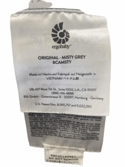 Ergobaby Original Organic Baby Carrier, Misty Grey 11 Ergobaby Original Organic Baby Carrier, Misty Grey -Kindly Baby Shop fe0f09e9 8691 4a4c 89d7 8f4eaab9802c