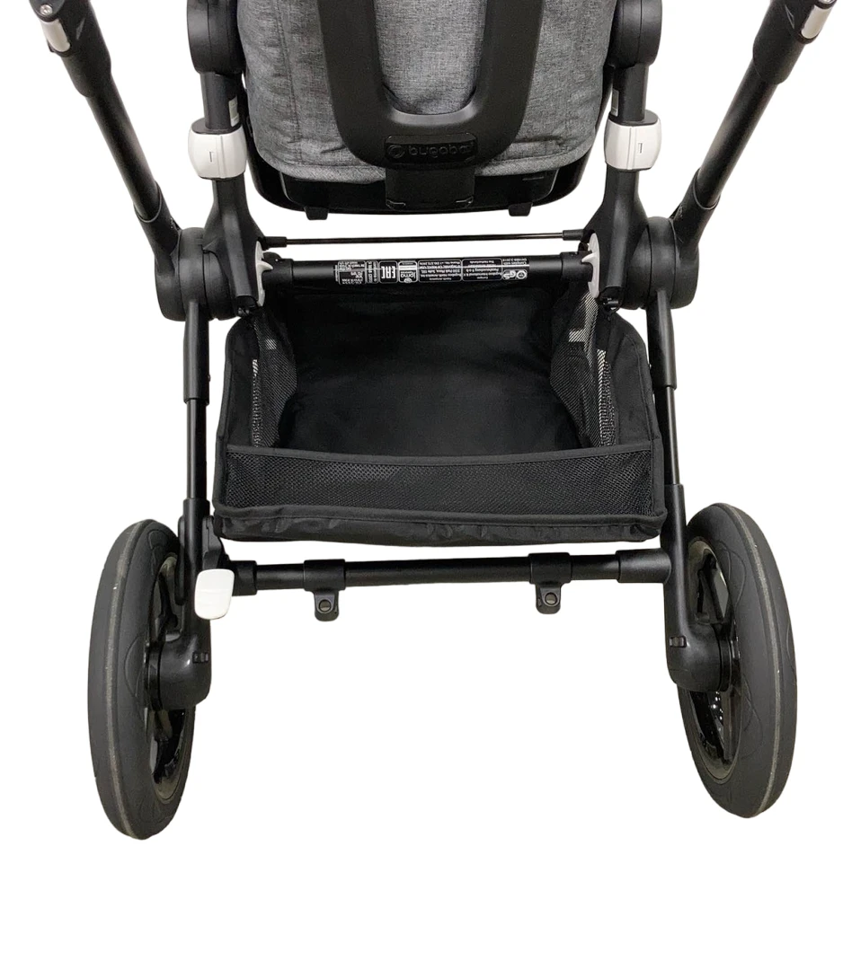 Bugaboo Fox 3 Stroller, 2021, Black, Grey Melange 10 Bugaboo Fox 3 Stroller, 2021, Black, Grey Melange - Image 8